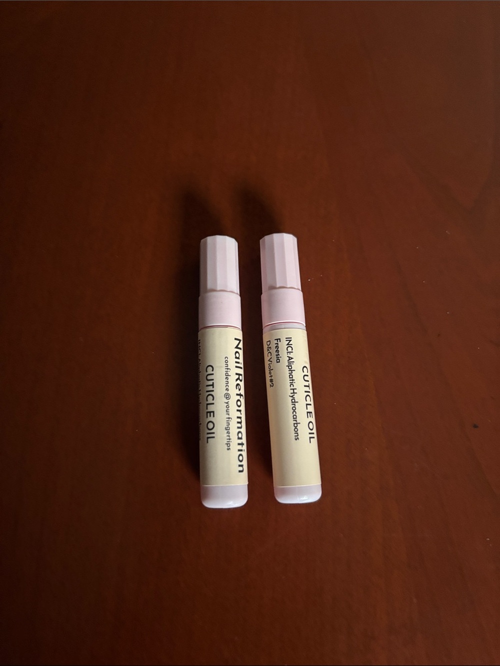 Cuticle Oil Pen Duo in Light Pink — Hydrating Nail Care Pens